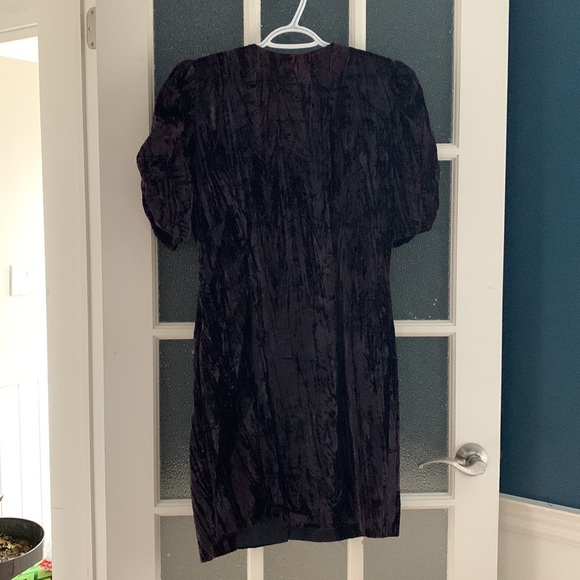 VINTAGE Goth Button Down Dress or Short Sleeve Blazer (10) - Picture 7 of 7